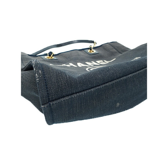 Chanel Deauville Chain Tote Bag - Picture 7 of 9